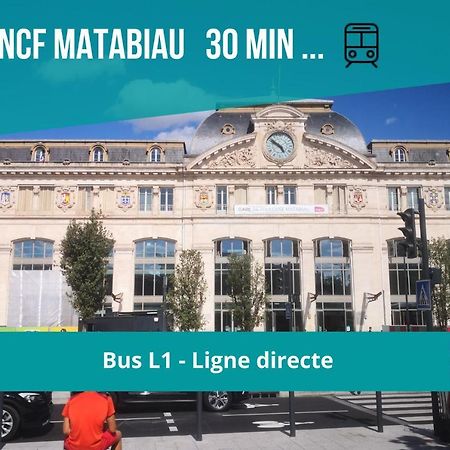 トゥールーズLe Rosier - 7 Deniers - Proche Airbus - Bus Direct Centreアパートメント エクステリア 写真